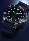 Timex Deep Water Meridian 200 Automatic 200M Blauw Horloge