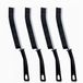 Unyqoos® Set de 4 brosses de nettoyage étroites et ergonomiques pour un usage domestique