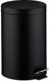 Relaxdays Pedaalemmer - 20 liter - Zwart