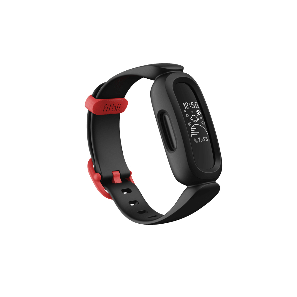 Fitbit Ace 3 zwart, rood / één maat