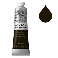 Winsor & Newton Winton Oil Paint - Lamp Black (37ml)