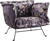 Kj collection Fauteuil Sue velvet Multicolour