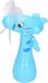 Merkloos Waterspray ventilator - giraffe - roze - voor kinderen - waterverstuiver - zomerventilator - 15 cm