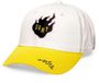 Grimey Pet Grimey Trespass Baseball Cap Wit Katoen Unisex Lente/Zomer