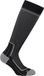 CMP Lange wollen sokken - Unisex - Volwassenen - Schoenmaat 36-38 - Nero/Grijs