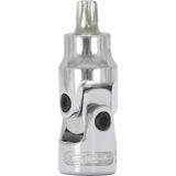 KS Tools 917.1495 1/4" Bit-dopsleutel Torx met gewricht T25
