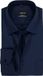 Venti CASAMODA comfort fit overhemd - structuur - donkerblauw - Strijkvrij - Boordmaat: 45