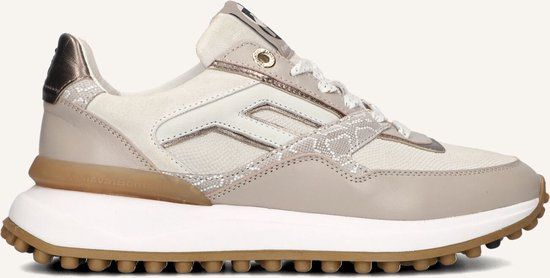 Floris van Bommel Sfw-10170 Noppi Sneakers - Textiel - Dames - Beige - Maat 36