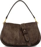 Gianni Chiarini Helena Round / Bs 12619 Handtas Dames - Suède - Bruin