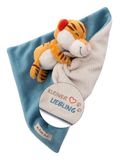 NICI Knuffelbaby 22x22 cm tijger - pluizige knuffeldoek voor kinderen, babycadeau 'Kleine Lieblings' - 49750