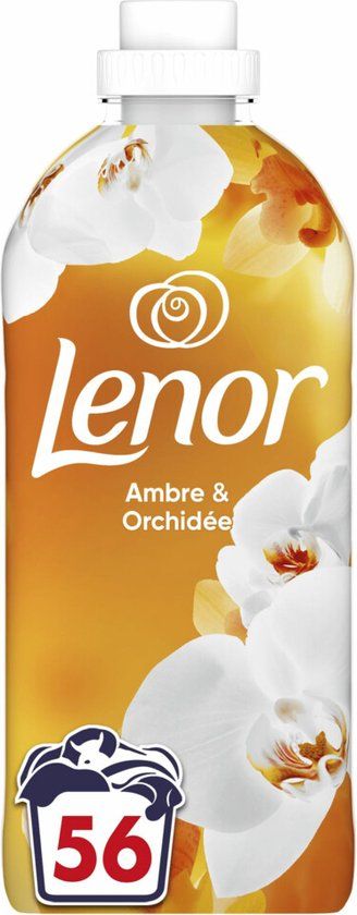 Lenor Amber & Orchidee Wasverzachter 56 Wasbeurten 1176 ml