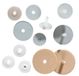 Glorex 0 4662 gewrichtsschijven, 55 mm, set van 5 stuks, beige