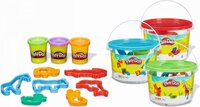 Play-Doh Mini Bucket Klei Set - Dieren, Picnic, Cijfers, Strand - 3+ jaar