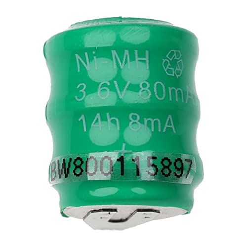 VHBW Ni-MH accu 80mAh (3,6V) 2 pins - printaansluiting