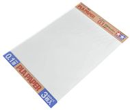 TAMIYA 70208 - kunststof plaat 0,1 mm, 3 stuks, 257 x 364 mm, wit