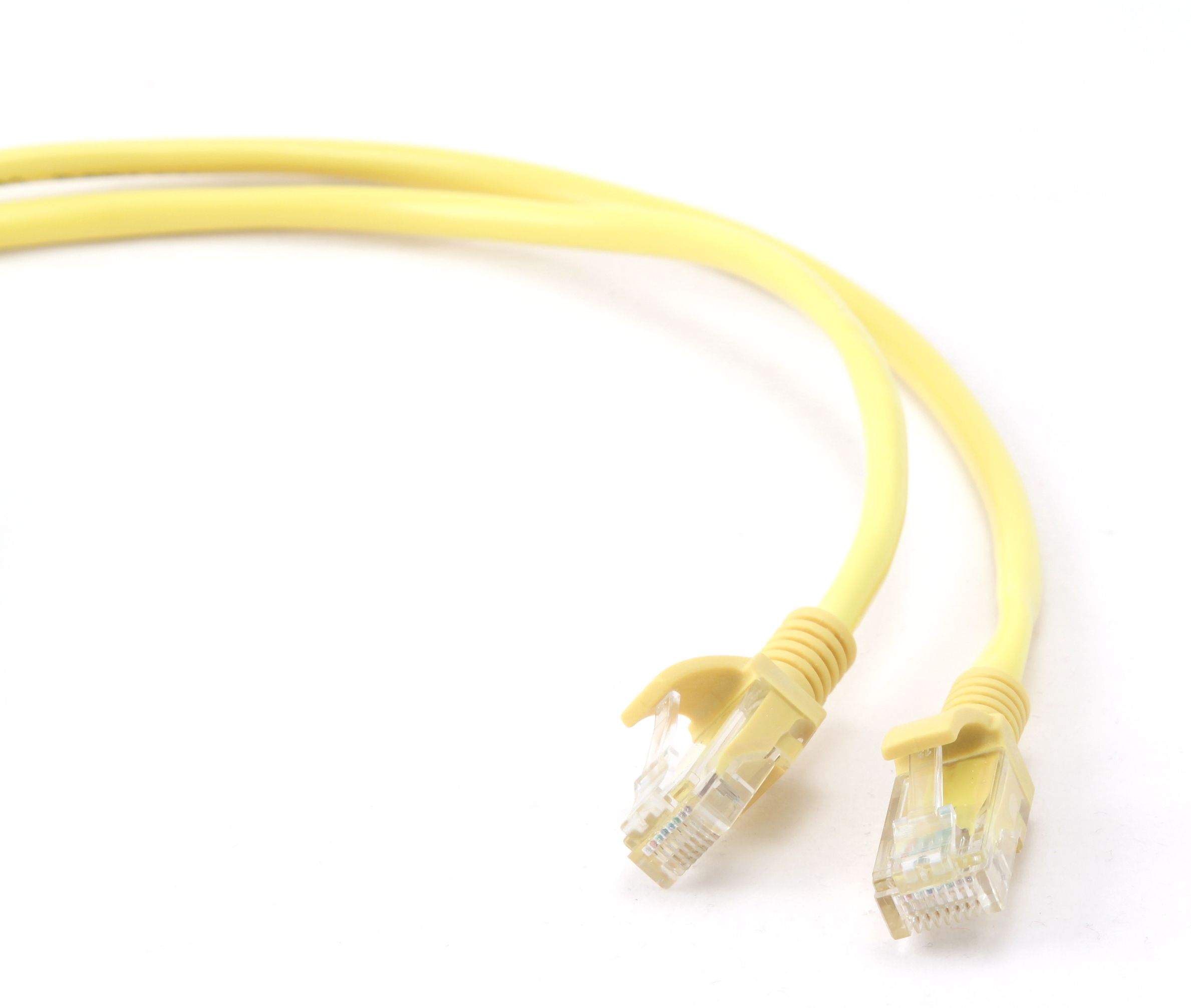 Gembird PP12-0.5M/Y - Netwerkkabel - RJ-45 - 0,5 m - Geel