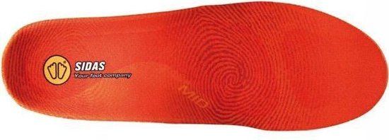 Sidas 3 Feet Winter Medium Inlegzolen Sport - Maat 46-48 - Oranje