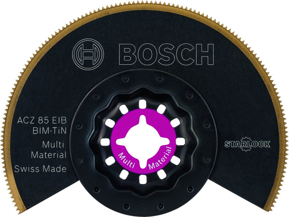 Bosch bim-tin segment zaagblad. 85mm