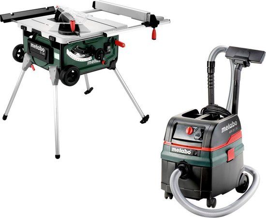 Metabo TS 254 Zaagtafel & Alleszuiger Combi Set - 2000W - 254mm