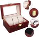 Uten Houten Horlogedoos Organizer voor 3 Horloges