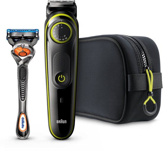 Braun BT3941 Baardtrimmer + Gillette Fusion5 Scheermes