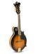 GEWA Mandoline F-1 Select - sparren bovenblad - bodem/zijkanten esdoorn - vergulde mechanieken - in hoogte verstelbare brug - incl. premium koffer - vintage sunburst hoogglanslak