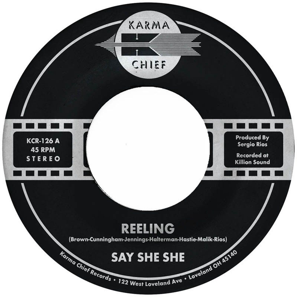 Konkurrent Say She She - Reeling (7" Vinyl Single) (Coloured Vinyl)