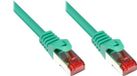 Patchkabel Cat. 6 S/FTP, 20 meter, PiMF, groen, RJ45, PVC-omhulsel