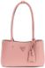 GUESS Meridian II Shoulder Satchel Bag Coral Pink