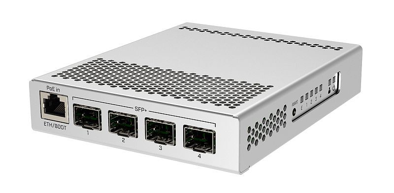 MikroTik CRS305-1G-4S+IN - Netwerk switch - Wit
