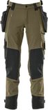 Mascot Pantalon Advanced avec poches holster 17031-311 - vert mousse - C64