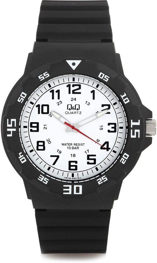 Q&Q by Citizen Q&Q Horloge /zwart -wit VR18J003Y