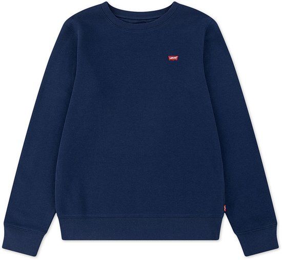 Levi's Kids Mini Logo Crewneck Sweatshirt Blauw 14 Jaar Jongens