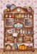 Panna Kruissteek Borduurpakket KITCHEN CABINET WITH OWLS - 1864