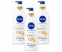 Nivea 3 x Q10 Lotion corporelle raffermissante avec pompe - Vitamine C - Hydratation 48 heures - Pour peau normale - 400 ml - Pack économique