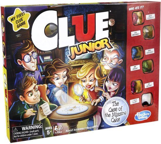 Hasbro Clue Junior Bordspel Feest
