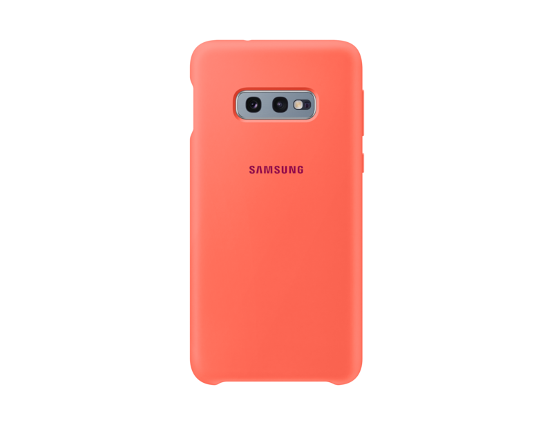 Samsung EF-PG970 Roze Silicone Hoesje voor Galaxy S10e