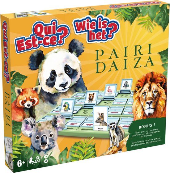 Wie is het Pairi Daiza - Gezelschapsspel