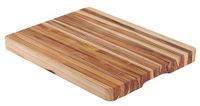 Slagersplaat teakhout FSC 50 x 38 x 4 cm (XL)