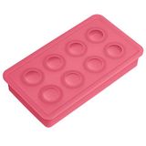 Lurch 10428 ijsmaker van BPA-vrije platina silicone voor 8 ijsballen in de grootte 3 cm