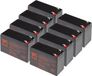 T6 Power Ensemble de batteries pour APC Smart-UPS SU5000TX168, VRLA, 12V