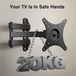 Support TV sans marque Noir 10-32 pouces