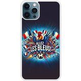 Allez les bleus Verstevigd hoesje met sublimatie bedrukking, compatibel met Apple iPhone 12