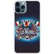 Allez les bleus Verstevigd hoesje met sublimatie bedrukking, compatibel met Apple iPhone 12