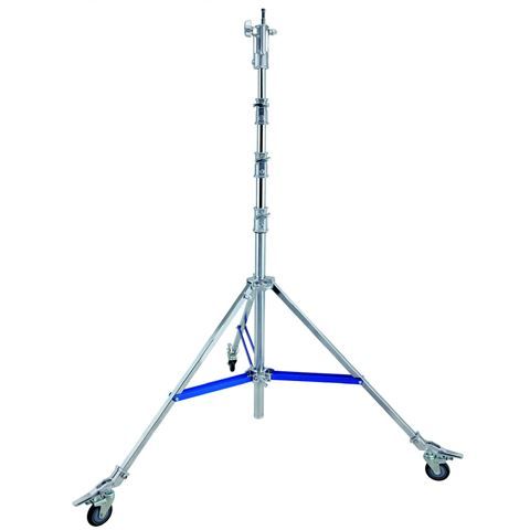 StudioKing Heavy Duty Light Stand - 424cm - Roestvrijstaal