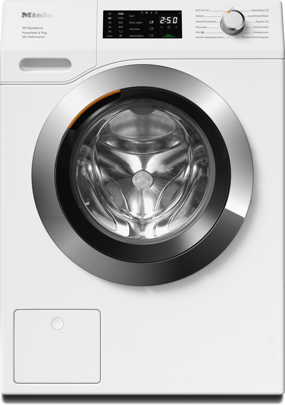 Miele WEK375WPS - Wasmachine - 10 kg - 1400 RPM - Wit