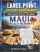 LARGE Maui Beach Memories Large Print Easy & Relaxing Memory Word Search Puzzles for Seniors