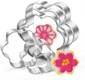Avana koekjesvormpjes Bloemen 5 stuks