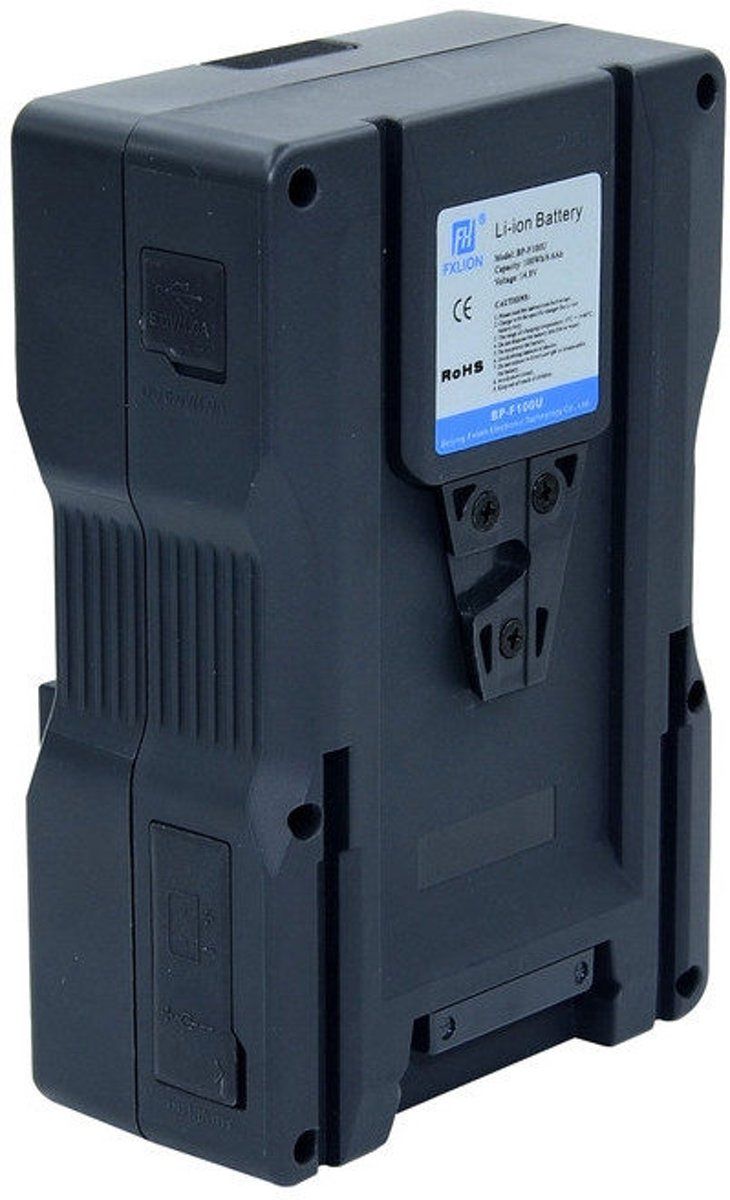 FXlion BP-F100U V-lock accu intelligent stack discharge