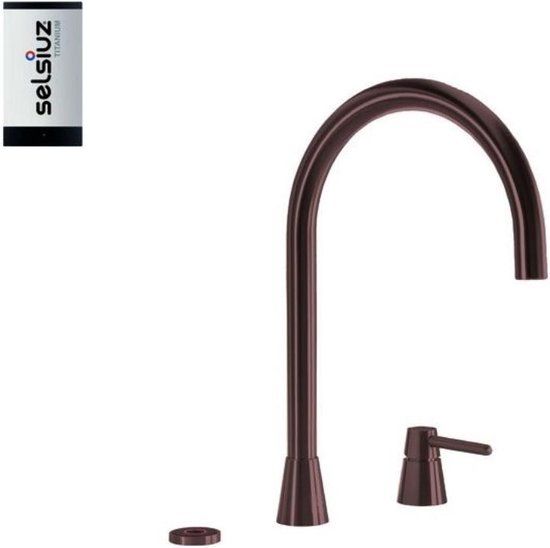 Selsiuz kranen Selsiuz Osiris Cone Counter 3-in-1 Copper / Koper - RVS - 5L Boiler